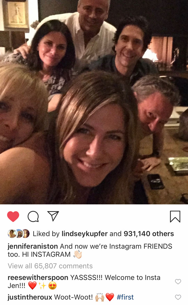 See Justin Theroux S Reaction To Jennifer Aniston Joining Instagram E Online